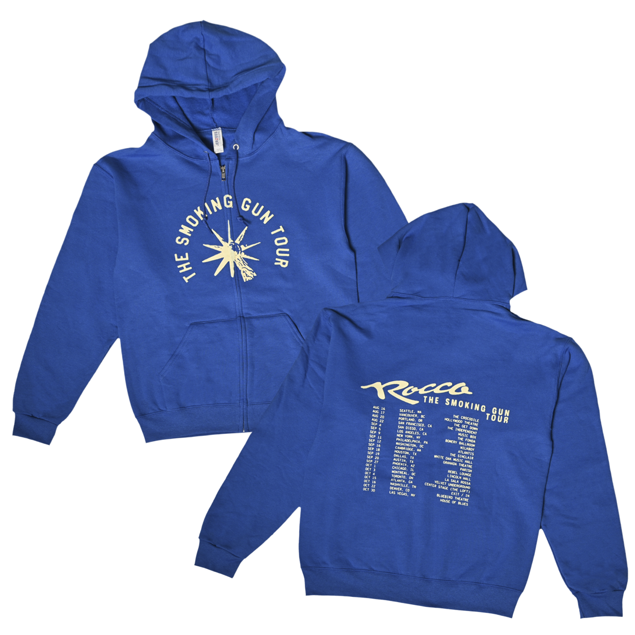 "The Smoking Gun Tour" Full-Zip Hoodie