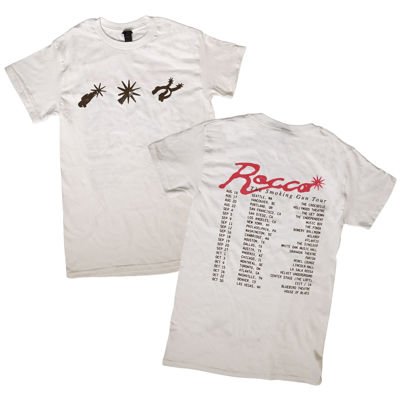 Smoking Gun Tour shirt